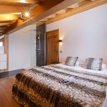 Grosse Pierre 180m2 Cheminee Jacuzzi Vue Taconnaz Chalet Les Houches