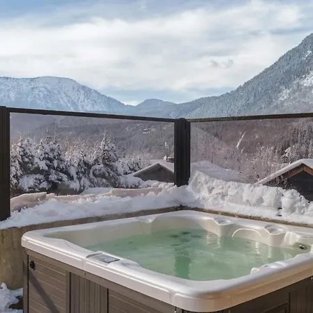Grosse Pierre 180m2 Cheminee Jacuzzi Vue Taconnaz Les Houches