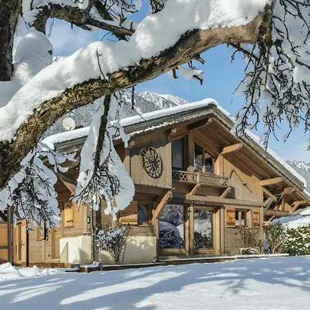 Grosse Pierre 180m2 Cheminee Jacuzzi Vue Taconnaz Chalet Les Houches