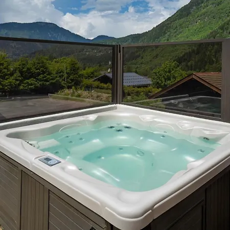 Grosse Pierre 180m2 Cheminee Jacuzzi Vue Taconnaz Chalet *